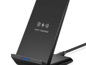 2GO 797330 chargeur d&rsquo;appareils mobiles Smartphone Noir USB Recharge sans fil Charge rapide Intérieure