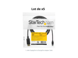 Câble Startech DisplayPort mâle vers DisplayPort mâle mini 1.8m Neuf