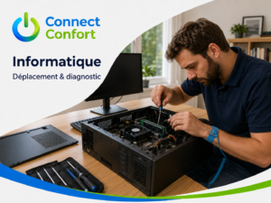 Forfait déplacement et diagnostic informatique