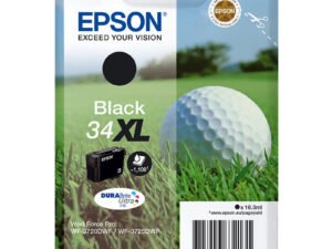Epson Golf ball Encre noire DURABrite Ultra Balle de golf 34XL