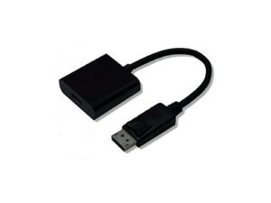 Lineaire ADHD724 câble vidéo et adaptateur 0,1 m Mini DisplayPort HDMI Type A (Standard) Noir