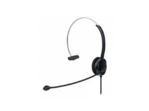 Manhattan 179867 casque Avec fil Arceau Bureau/Centre d&rsquo;appels USB Type-A Noir