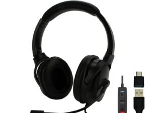 MCL MK1A99AZZZCSQMUSB – Casque Micro filaire USB-A / USB-C