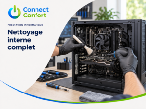 Nettoyage interne complet d’un ordinateur
