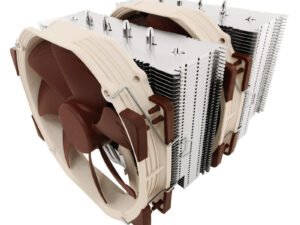 Noctua NH-D15 système de refroidissement d’ordinateur Processeur Refroidisseur 14 cm Beige, Marron, Acier