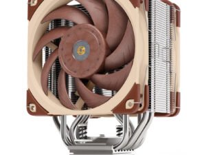 Noctua NH-U12A système de refroidissement d’ordinateur Processeur Refroidisseur 12 cm Beige, Marron, Argent 1 pièce(s)