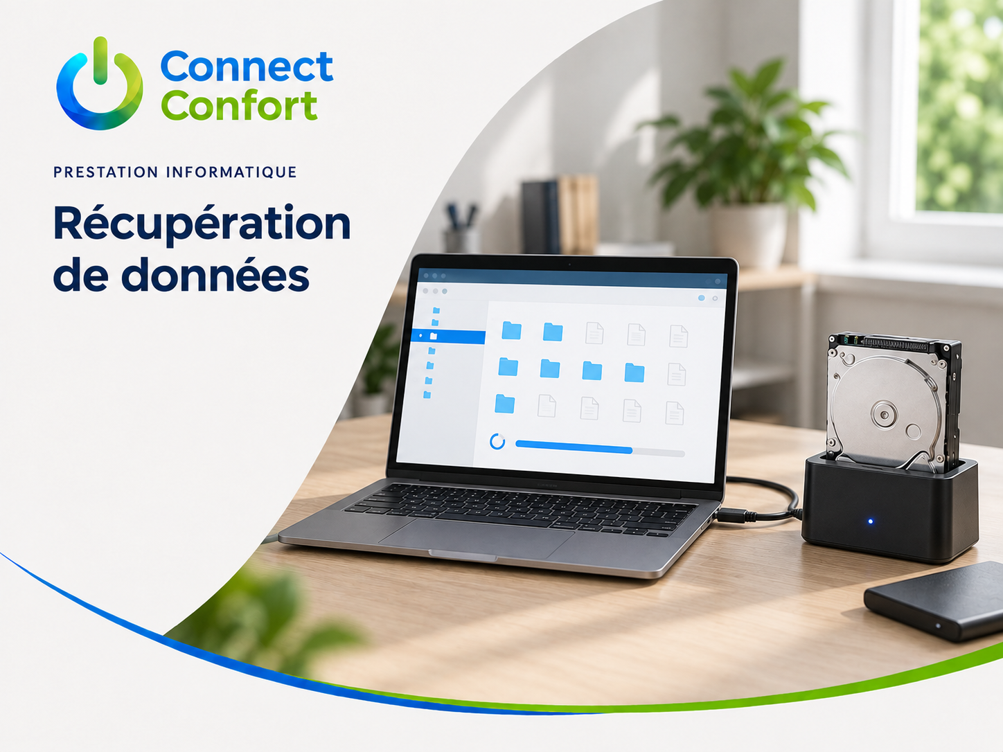 Récupération de données informatiques à Clermont-Ferrand par Connect Confort