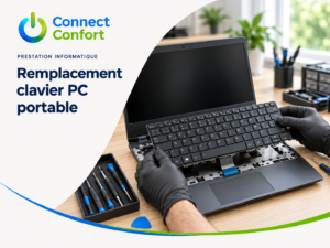 Remplacement de clavier de PC portable
