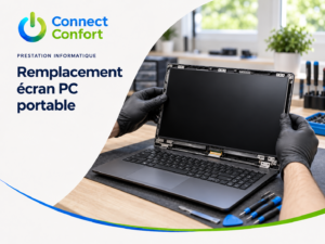 Remplacement d’écran de PC portable