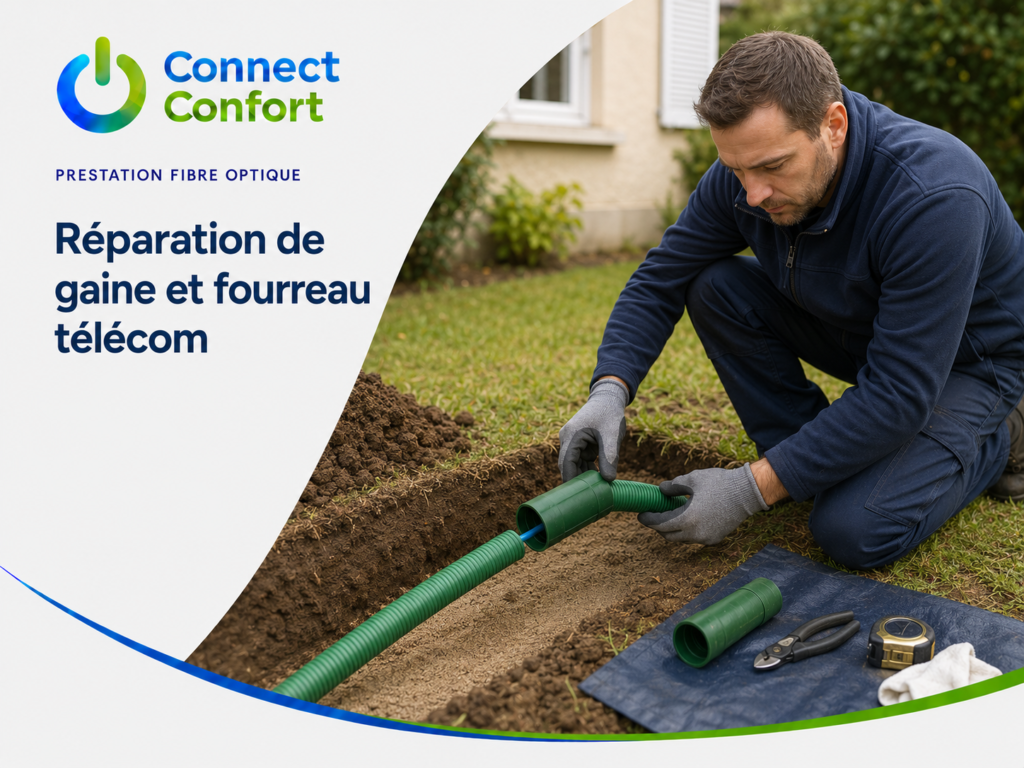 Comment déboucher et réparer un fourreau ou une gaine ?