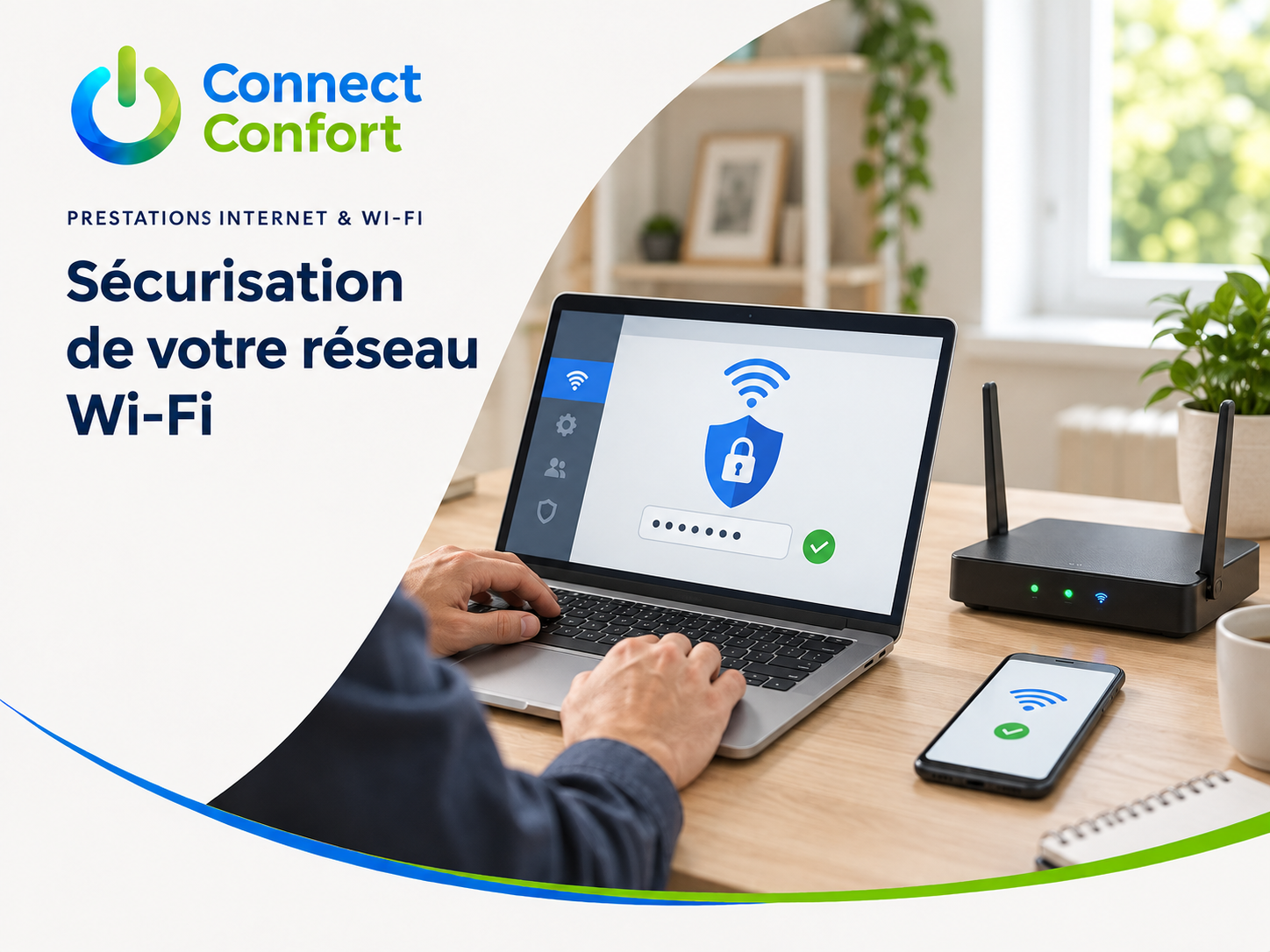 Sécurisation d’un réseau Wi-Fi domestique à Clermont-Ferrand