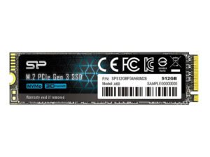 Silicon Power P34A60 512 Go M.2 PCI Express NVMe SLC