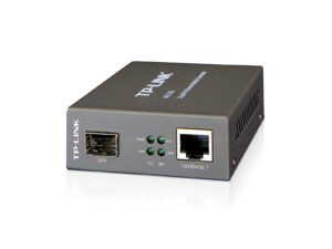 TP-Link MC220L convertisseur de support réseau 1000 Mbit/s Multimode, Monomode Noir